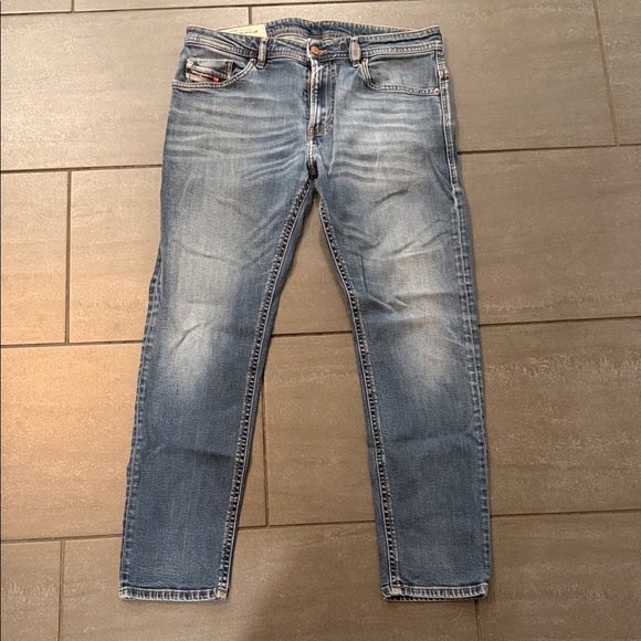 Diesel Blue Slim Fit Jeans for Men